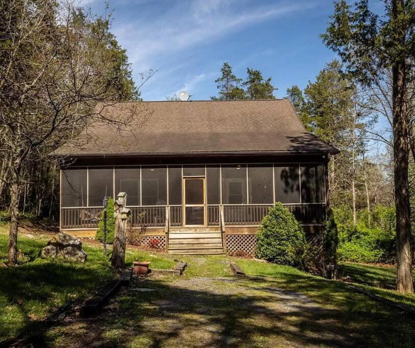 Cozy Cabin W/ Indoor Fireplace & Tranquil Views Luray Exterior foto